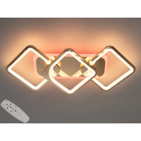 Люстра Diasha 8060 золото з LED елементами та регулюванням яскравості Diasha 8060/2+1GLED3colordimmer