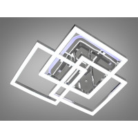 Потолочная светодиодная люстра светильник с пультом и подсветкой Diasha MX11058/3S HR LED 3color dimmer