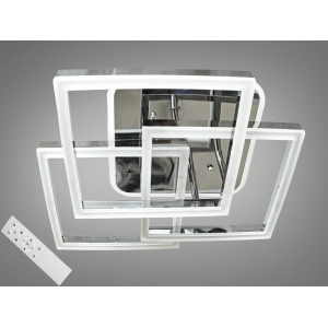Світлодіодна люстра смарт світильник з пультом dimmer, 100W, хром Diasha MX11058/3SHRLED3colordimmer