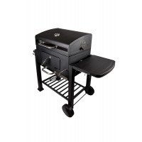 Гриль мангал барбекю угольный с крышкой LV 20014228P