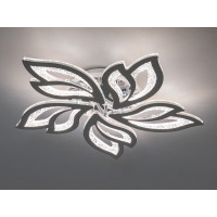 Светодиодная люстра с пультом 80W, хром Diasha 2455/5HRLED3colordimmer