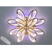 Люстра в зал с пультом 190Вт, золото Diasha 8090/8+4GLED3colordimmer