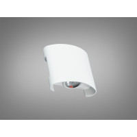 Настінне LED бра біле Up Down 2 Вт 2 промені Diasha DFB-3201WH