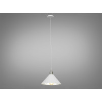 Лофт люстра подвесная белого цвета Diasha 7466/1WH+SL