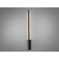LED настінний світильник Line чорний 4 Вт 4100K Diasha 9612-450BK
