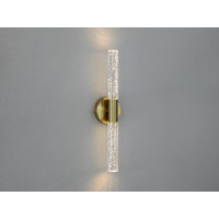 Дизайнерське світлодіодне бра, 6 Вт, золото Diasha 9151-BGD