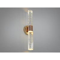 Дизайнерське світлодіодне бра у вітальню, 5W, золото Diasha F2143