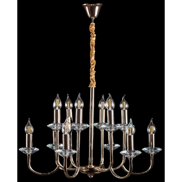 Люстра свеча L9048/10+10 (SGD) Splendid-Ray
405939