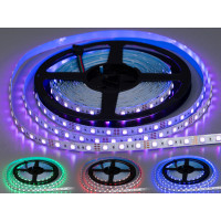 LED стрічка 12в, 60діодів на метр, 10мм, RGB Diasha N12-5050-60-RGB-20-10