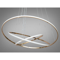 Люстра светодиодная декоративная кольца  Diasha MD9079-3AG-800+600+400 dimmer 