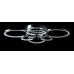 Светодиодная люстра LK38/2+2+2 LED (CH) Splendid-Ray
302100