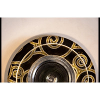 Точечный светильник Linisoln 6701R BK