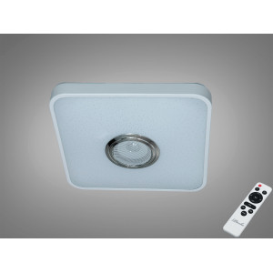 Світлодіодна смарт люстра біла 45 Вт з Bluetooth Diasha DB-8501B/280x280RGB+MP3