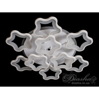 Cветодиодная люстра Diasha 1660/6+3WH LED 3color dimmer