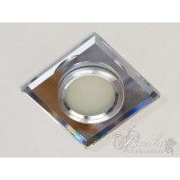 Точковий світильник з вбудованою світлодіодним підсвічуванням Diasha 6017WH+PK