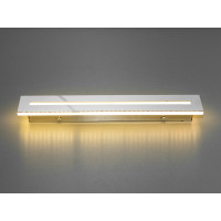 Сучасний настінний світлодіодний світильник планка, 40W,  хром Diasha 7313-40HR