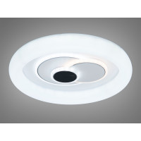 Багатофункціональний, технологічний круглий світлодіодний світильник припотолковий, плоский, потужністю 58 Вт, білого кольору Diasha 1899