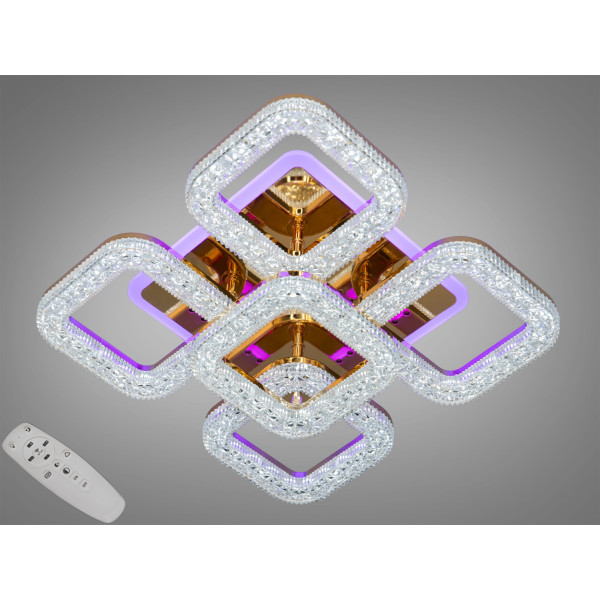Люстра потолочная светодиодная 65W Diasha S2205/4+1GLED3colordimmer