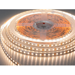 LED стрічка 12В, 120 діодів на метр, 8 мм, теплий Diasha P12B-2835-120-WW-20-8