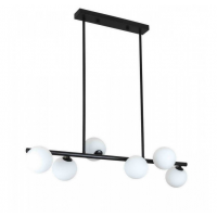 Люстра потолочная в современном стиле Levistella 761J2023-6 BK+WH