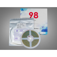 COB LED стрічка 24В, 320 діодів на метр, 5мм, холодний Diasha P24-COB-320-CW-20-5