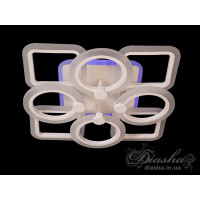 Cветодиодная люстра Diasha A3307/4+4WH LED 3color dimmer 