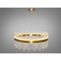 Кришталева люстра Q802 золото 44Вт стиль та світло Diasha Q802/800GD