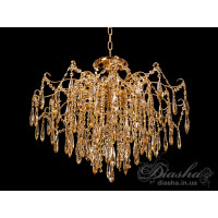 Люстра с хрусталем Diasha A08-600G-SP  