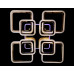 Светодиодная люстра LK39205/4+4 LED (GD) Splendid-Ray
286430