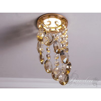 Светильник с подвесками цвета "шампань"Diasha 6016E GD-SP 