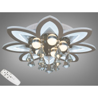 Стельова світлодіодна люстра з диммером 175W Diasha 2038WHdimmer