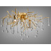 Світильник сателіт до кришталевих люстр з алюмінію, золото Diasha 607-3WGD