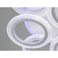 Люстра потолочная с пультом 75W Diasha 2408/3+3WHLED3colordimmer