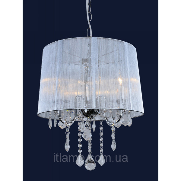 Люстра абажурная Levistella 7204003WH-3WH SILVER