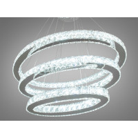 Люстра в зал светодиодная декоративная 100W Diasha 7211/800+650+500