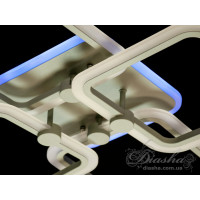Люстра светодиодная потолочная с пульттом управления 90W Diasha MX2503/4SGRLED3colordimmer