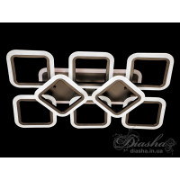 Cветодиодная люстра Diasha MX2400/6+2S BK LED 3color dimmer