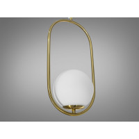 Підвісна люстра Diasha Nordic золото 3 плафони Diasha 6380-3RGAB