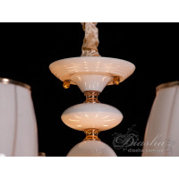 Люстра в зал с подсветкой лед 40W Diasha 8316/8 3000K