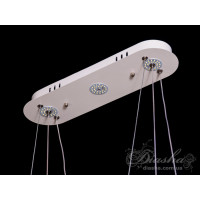 Люстра лед подвесная декоративная 70W Diasha 3023/2WH