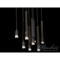 Подвесные LED люстры Diasha A2224/8BK  