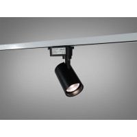 Поворотний трековий LED світильник 30 Вт чорний Diasha PPF-KJJ-10W-BK