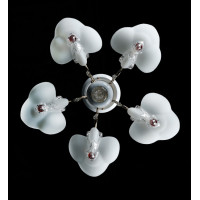 Люстра с плафонами  L9272/5+1 (WT) Splendid-Ray
1838