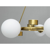 Люстра підвісна Loft бронза 6 куль 6 LED 22 Вт Diasha LQ7131/6+6BR