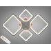 Стельова LED люстра 8060 сіра 100Вт димер RGB Diasha 8060/2+2GRLED3colordimmer