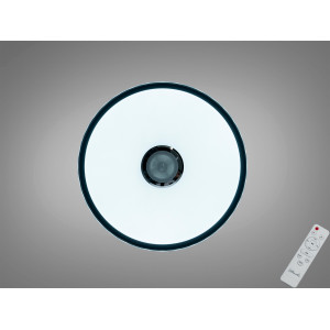 Смарт LED люстра біла 80 Вт RGB з Bluetooth Diasha DB-8302/500RGB+MP3