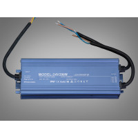 Блок живлення 24В, для підключення LED стрічки, 200Вт, 8.3А Diasha PPF-PW-IP68-24v-200w