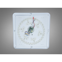 Стельова люстра LED біла 80 Вт RGB Bluetooth TUYA Diasha DB-8501A/500x500RGB+MP3