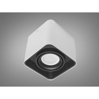 Оригінальний, стильний накладний точковий світильник, колір: білий+чорний Diasha QXL-1726-WH+BK