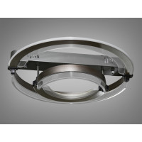 Сучасна LED люстра з пультом, диммером і підсвічуванням, 72W Diasha 5219/500+300